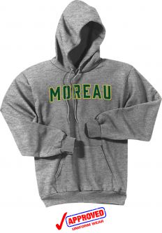 Port & Company Unisex Fleece Pullover Hooded Sweatshirt, Athletic Heather